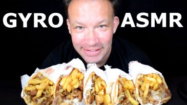 ASMR-5-GYRO-PITA-GREEK-STREET-FOOD-MUKBANG-GREEK-CUISINE-TZATZIKI-ONION-FRENCH-FRIES-NO-TALKING-SAVAGE-EATING-1