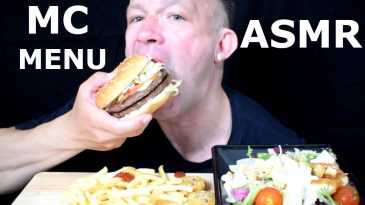 ASMR-MACDONALD'S-MAC-MENU-DOUBLE-TASTY-BACON-CHEESE-BAKE-BITES-CEASARS-SALAD-FRENCH-FRIES-NO-TALKING-1