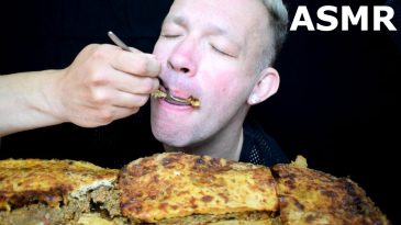 MUSAKA-ASMR-MUKBANG-HOMEMADE-RECIPE-AUBERGINE-MEAT-BECHAMEL-HUNGRY-EATING-SHOW-GREEK-CUISINE-NO-TALKING-1