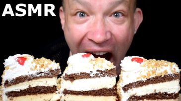 NUGATINA-CAKE-ASMR-MUKBANG-VANILA-ALMOND-GREEK-RECIPIE-EATING-3-LARGE-SLICES-NO-TALKING-1