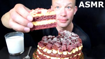 RED-VELVET-MUKBANG-CHALLENGE-ASMR-CAKE-DESERT-EATING-SHOW-EXTREMELY-PLEASURABLE-NO-TALKING-1
