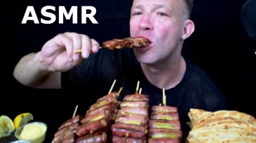 SOUVLAKI-PARTY-MUKBANG-ASMR-CHICKEN-BACON-STICKS-GREEK-STREET-FOOD-BONANZA-SAVAGE-EATING-NO-TALKING-1