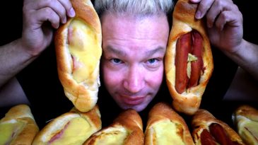 PEYNIRLI-ASMR-TASTE-TEST-BINGE-MUKBANGCHEESE-BACON-PENIRLI-VS-SAUSAGE-CHEESE-PENIRLI-NO-HANDS-EATING-NO-TALKING-1