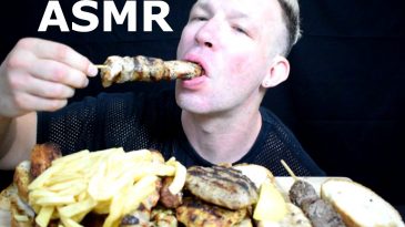 ASMR-EATING-GREEK-STREET-FOOD-SOUVLAKI-MPIFTEKI-STUFFED-MPIFTEKI-CHEESE-CHICKEN-SOUVLAKI-PANSETA-CHICKEN-MPIFTEKI-BURGER-FRENCH-FRIES-BINGE-MUKBANG-NO-TALKING-1
