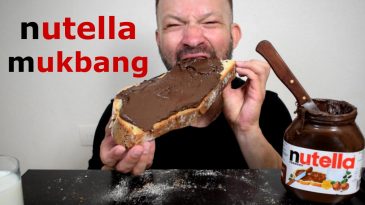 NUTELLA-BREAD-SPREAD-ASMR-MUKBANG-SAVAGE-EATING-NO-TALKING-1