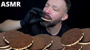 CHOCOLATE RICECAKES ASMR MUKBANG EXTREMELY CRUNCHY AND PLEASURE SOUNDS NO TALKING-1